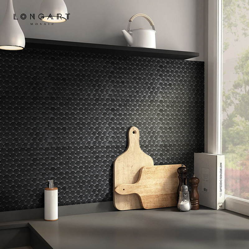 Custom Recycled Glass Mosaic Tiles,Recycled Glass Mosaics Supplier | Longart