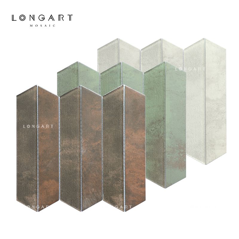 Inkjet Trapezoid Glass Tile